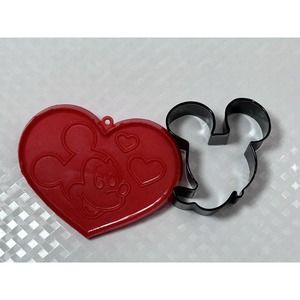 2 Mickey Mouse Cookie Cutters